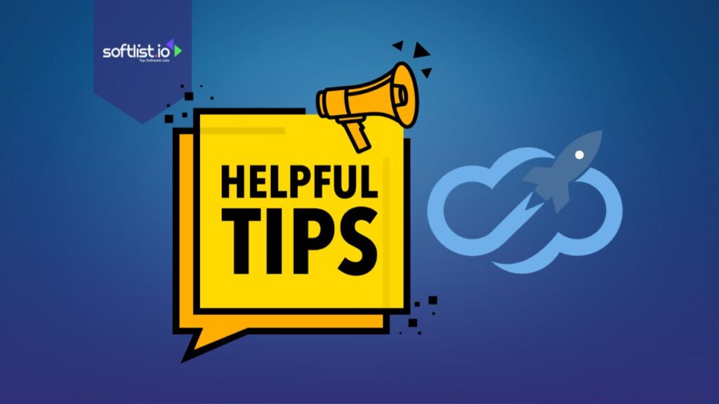 Helpful Text and Expandi IO logo in blue background.