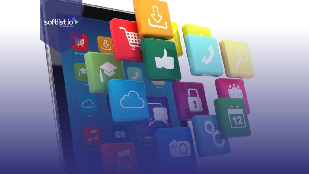 Different software on a tablet.