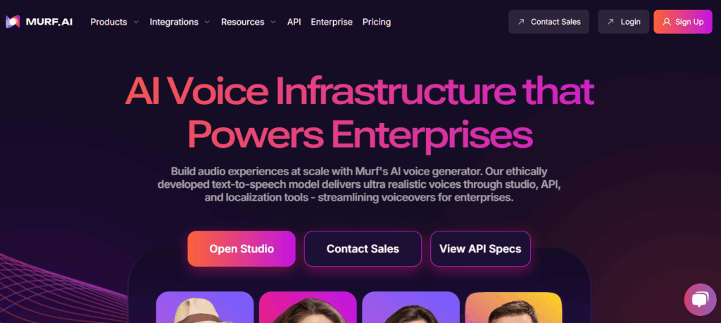 Sign Up and Explore Murf AI Studio