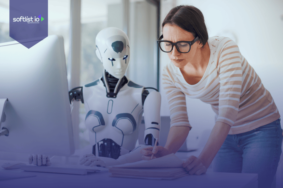 human is teaching ai to do the work
