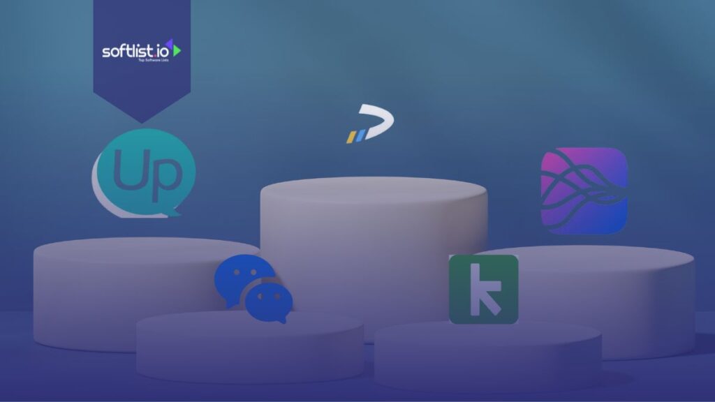 Uplead, Keap, Dealfront, Closely and Messaging logos in a platform.
