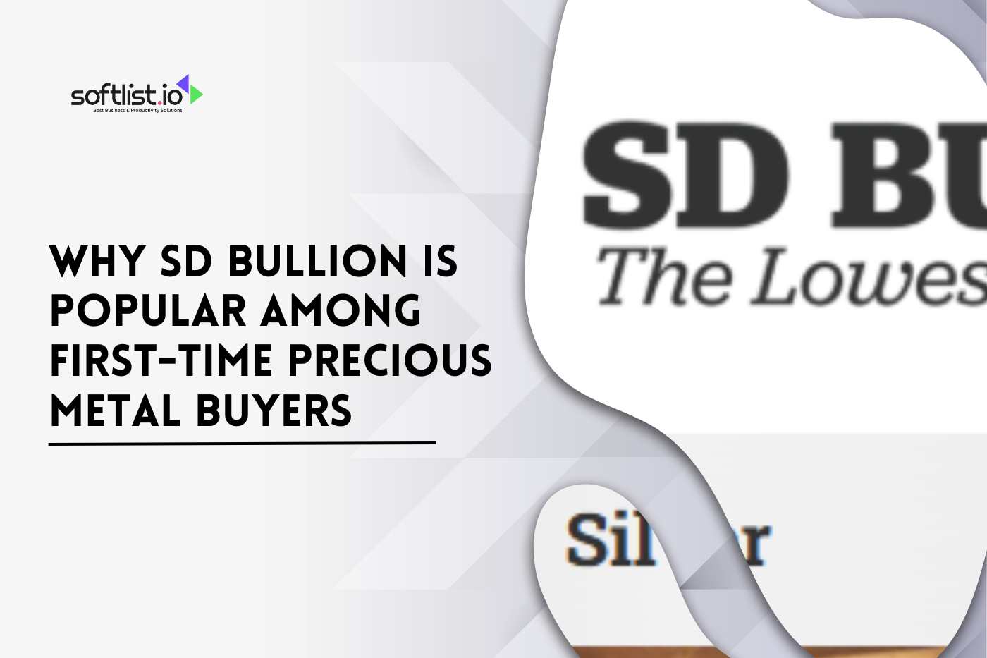 Why SD Bullion Is Popular Among First-Time Precious Metal Buyers