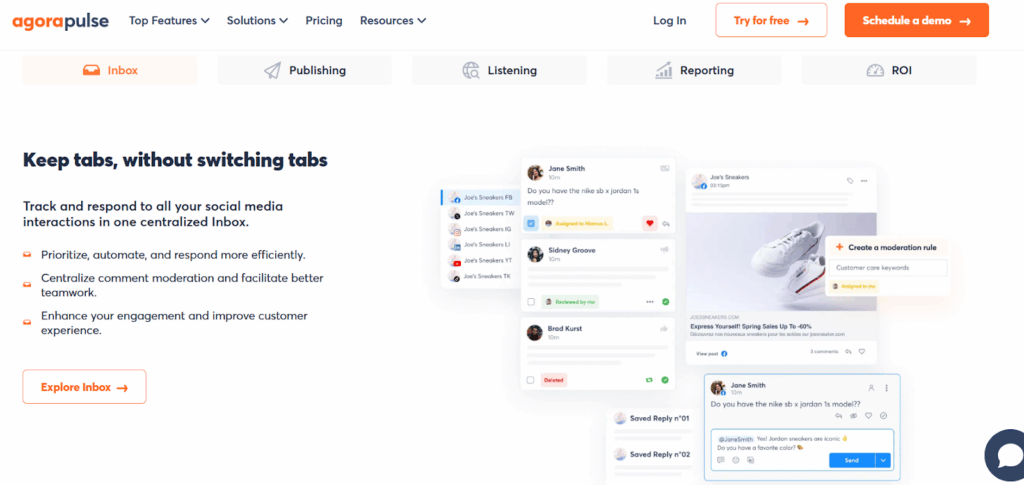 Agorapulse Social Inbox: Automate Your Inbox with Inbox Assistant