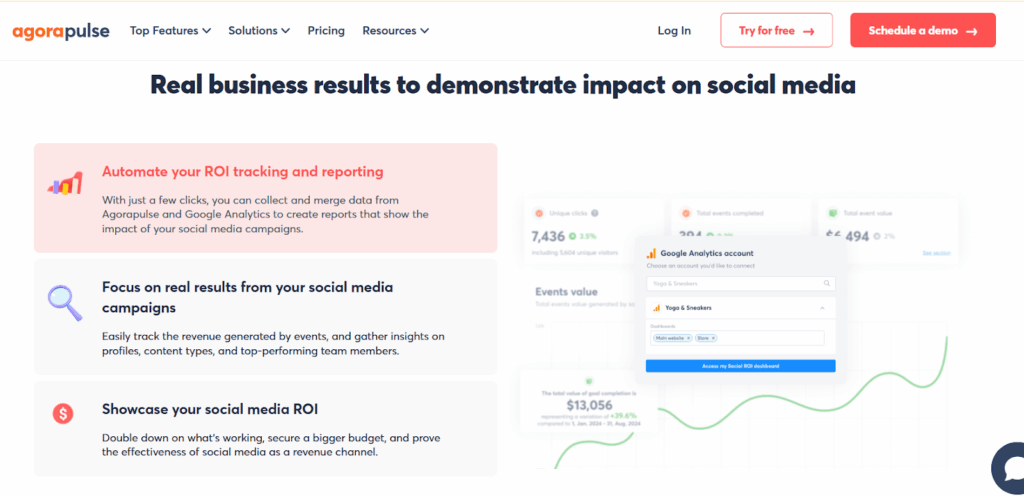 Agorapulse Social Inbox: Analyze Engagement and Report on Performance