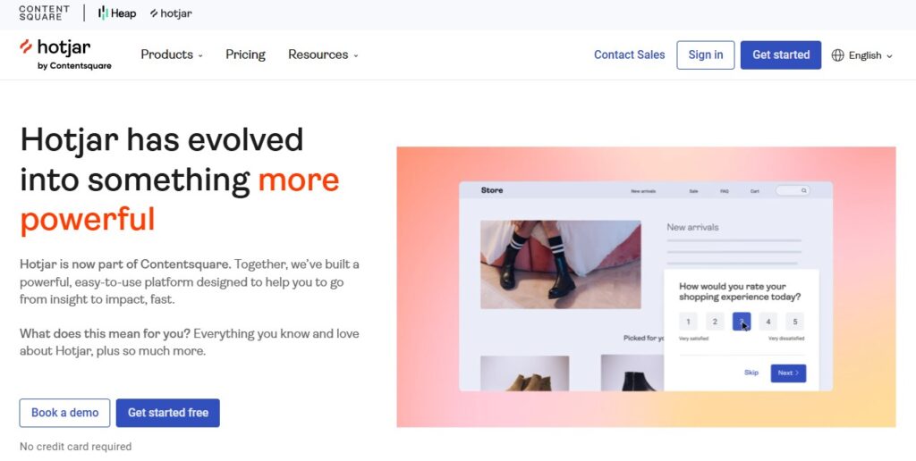 Hotjar: User Experience Validation and Priority Setting