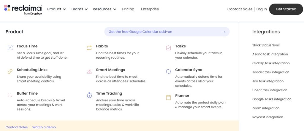 Reclaim.ai: Calendar Optimization and Deep Work Protection