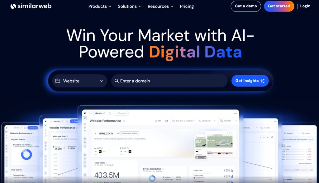 SimilarWeb: Competitive Intelligence and Market Insights