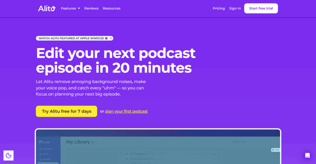 Alitu Homepage