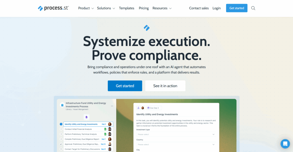 Process Street Homepage