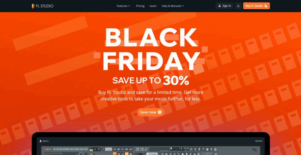 FL Studio 2025 (v24) Homepage