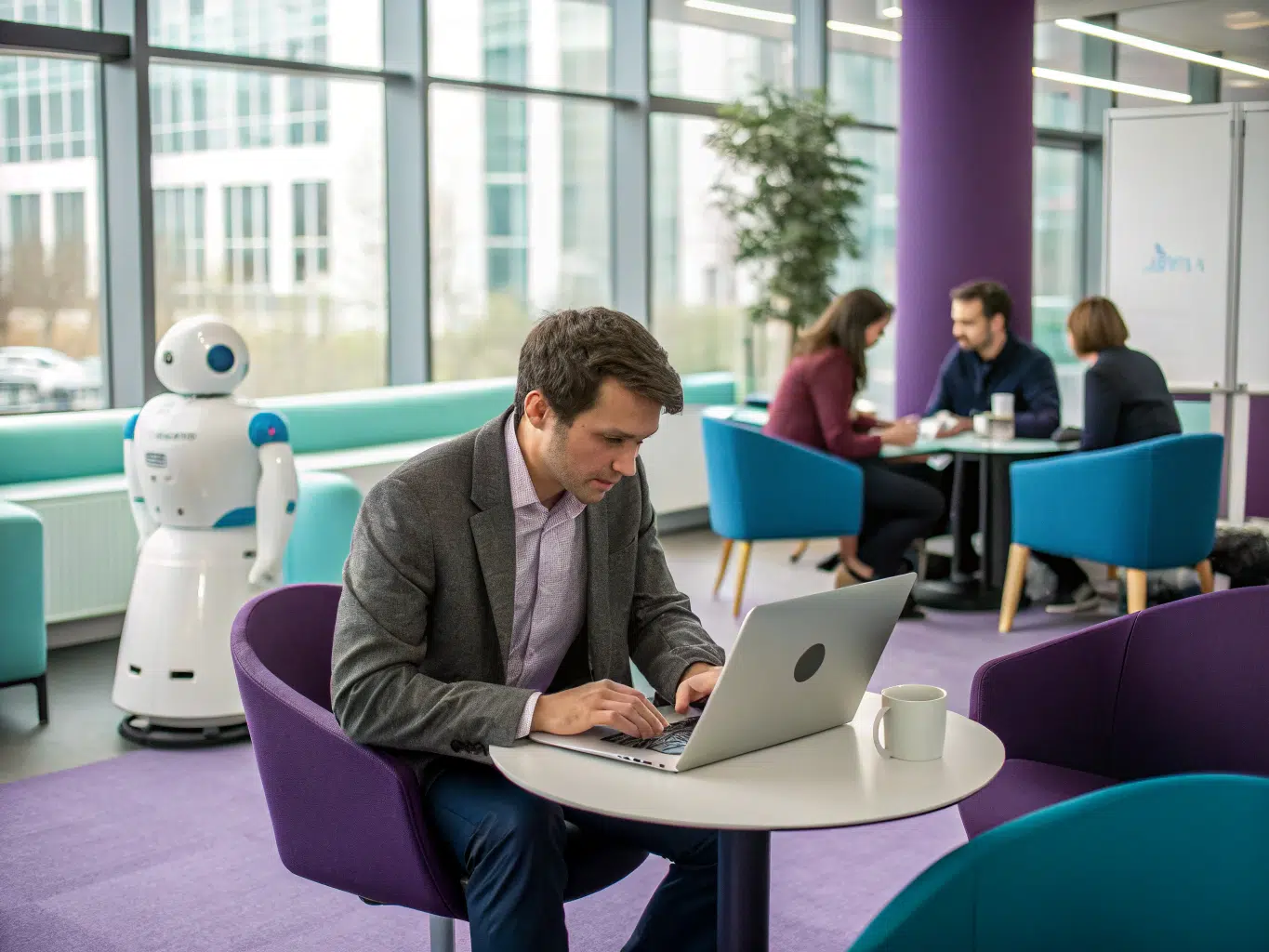 Investor analyzes digital agency growth metrics, identifying key upside drivers.