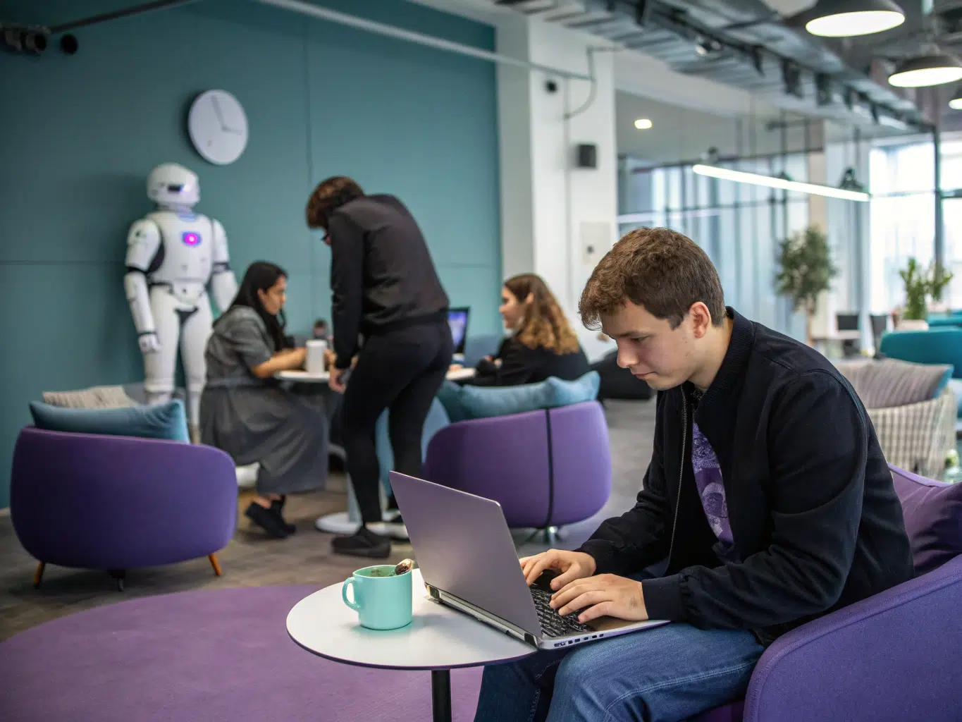 Creator tests Gen-4 text-to-video tools in AI powered workspace studio.