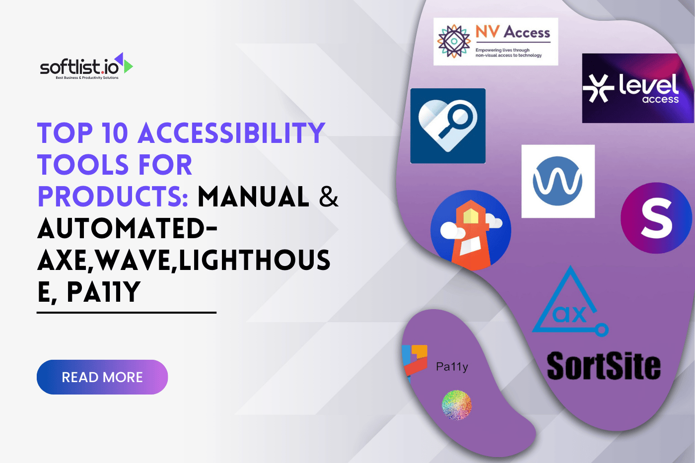 Top 10 Accessibility Testing Tools for Products: Manual & Automated—axe, WAVE, Lighthouse, Pa11y