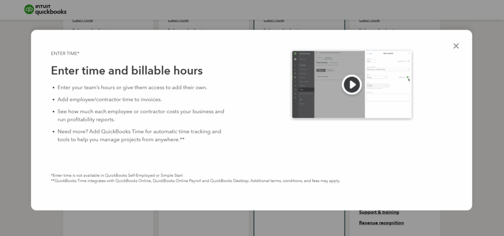 Quickbooks Homepage 2