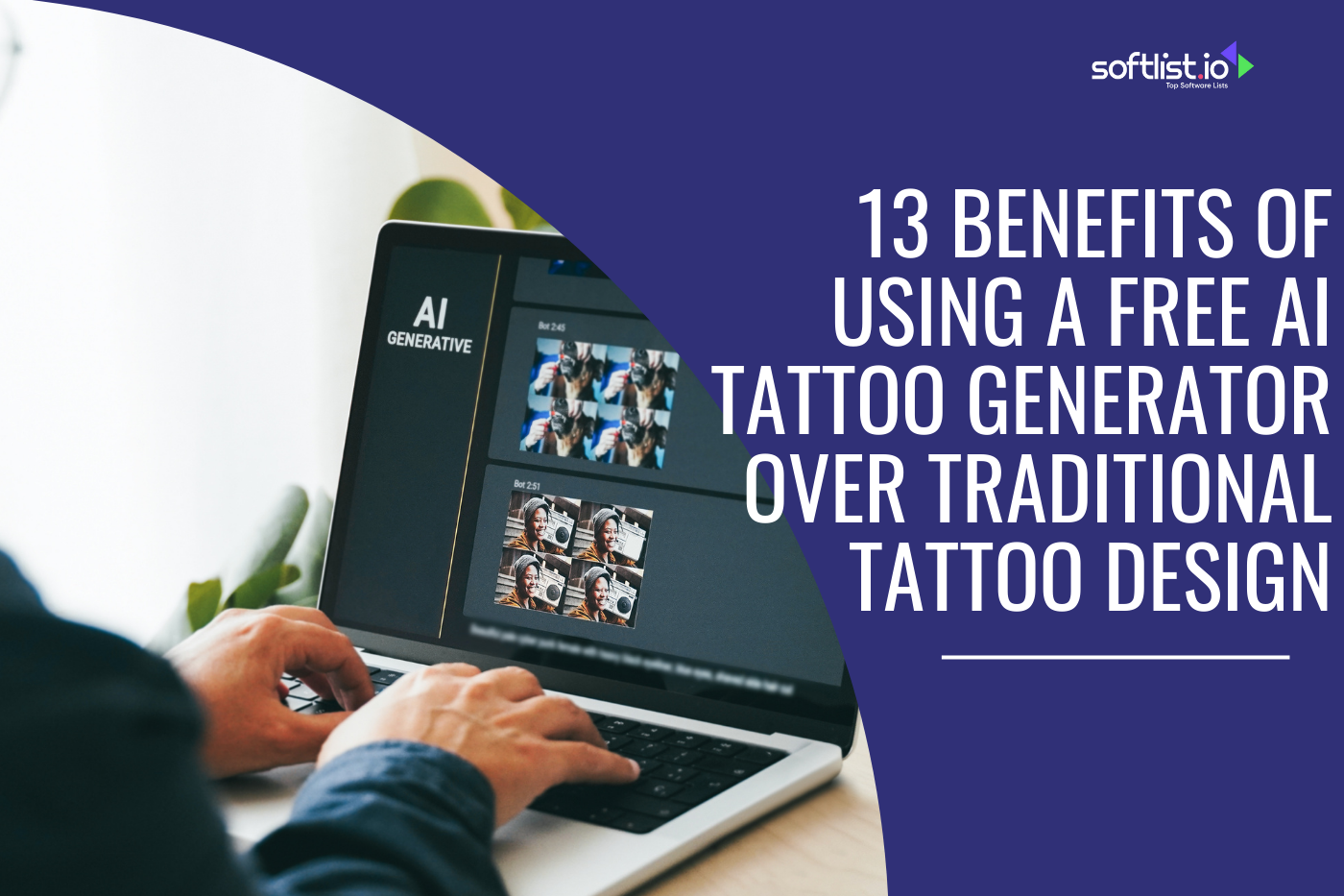 13 Benefits of Using a Free AI Generated Tattoo Over Traditional Tattoo Design