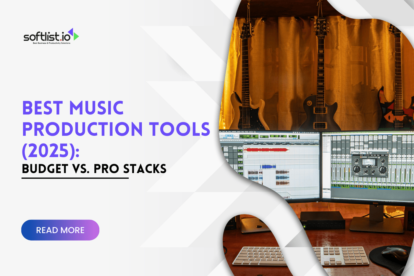 Best Music Production Tools (2025): Budget vs. Pro Stacks