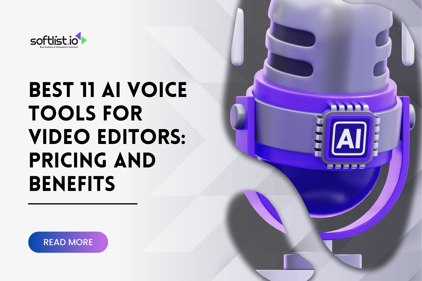 Best 11 AI Voice Tools for Video Editors: Pricing and Benefits