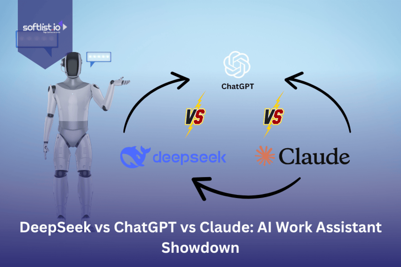 DeepSeek vs ChatGPT vs Claude AI Work Assistant Showdown