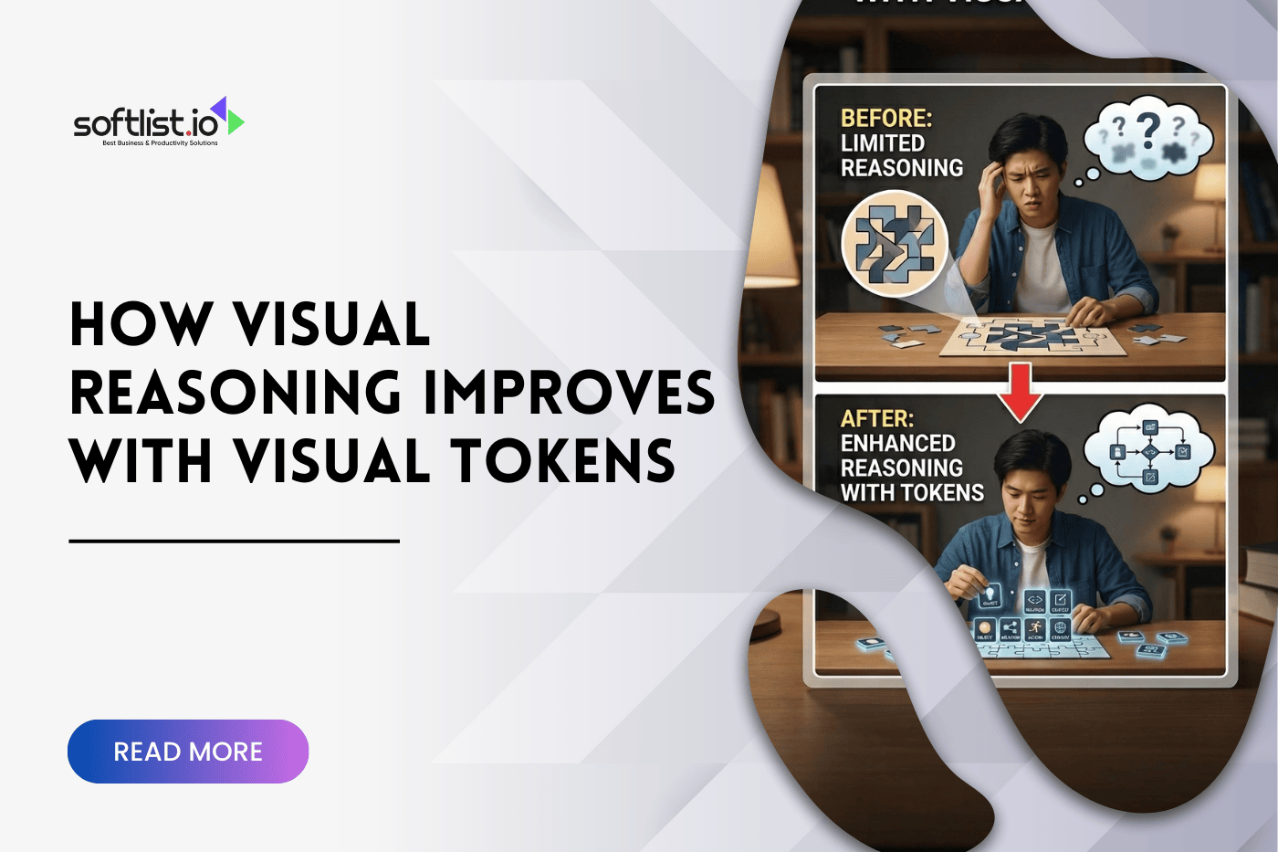 How Visual Reasoning Improves with Visual Tokens