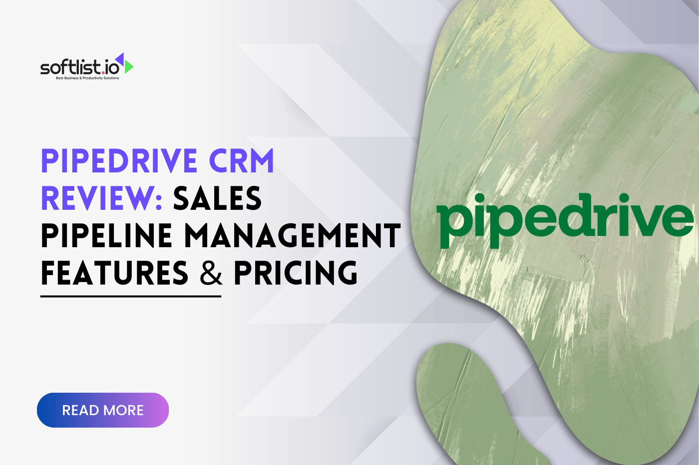 Pipedrive CRM Review Sales Pipeline Management Features & Pricing