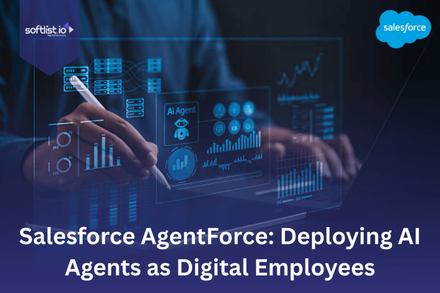 Salesforce AgentForce AI agent interacting