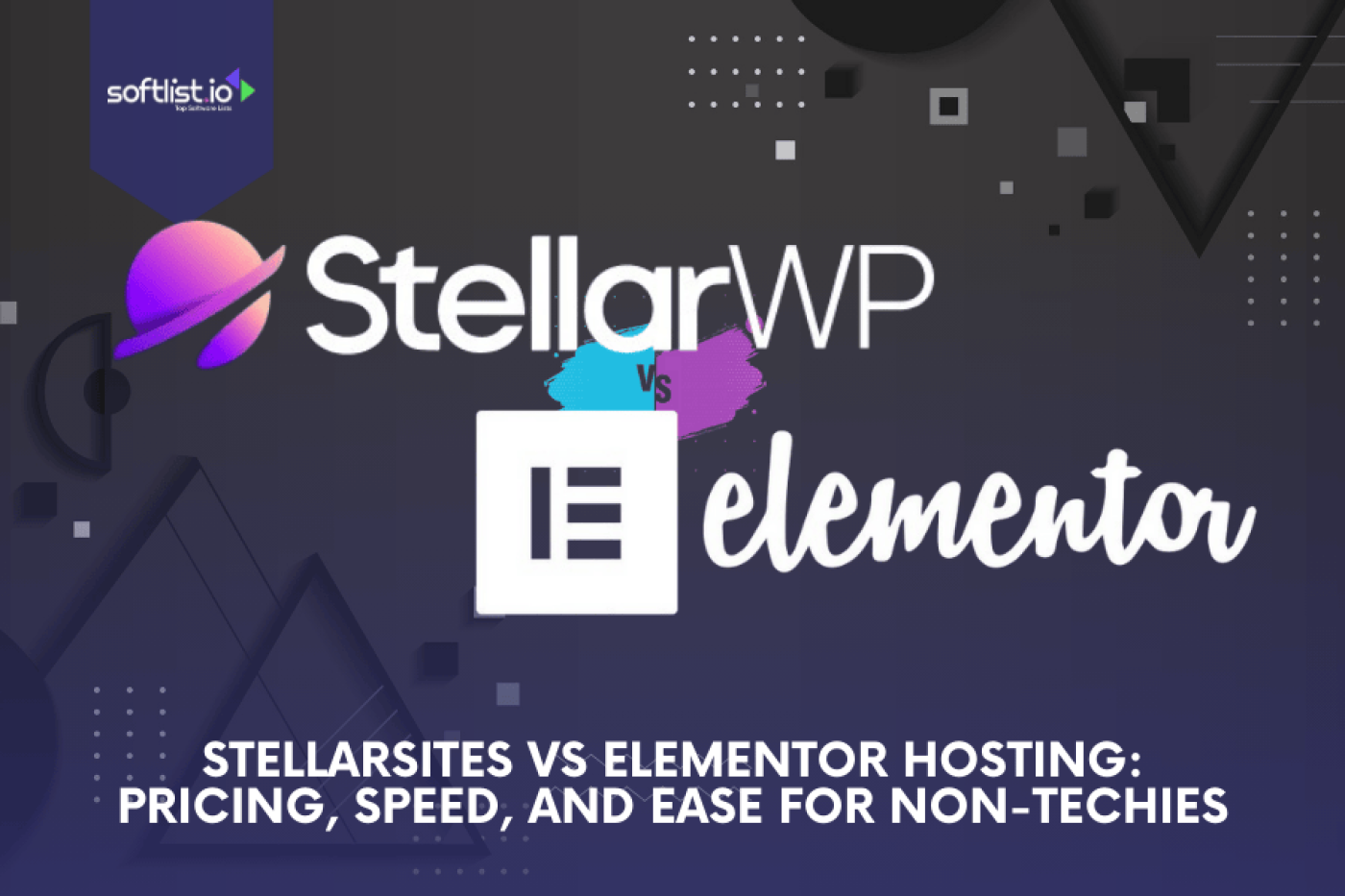StellarSites vs Elementor Hosting: Pricing, Speed, and Ease for Non-Techies