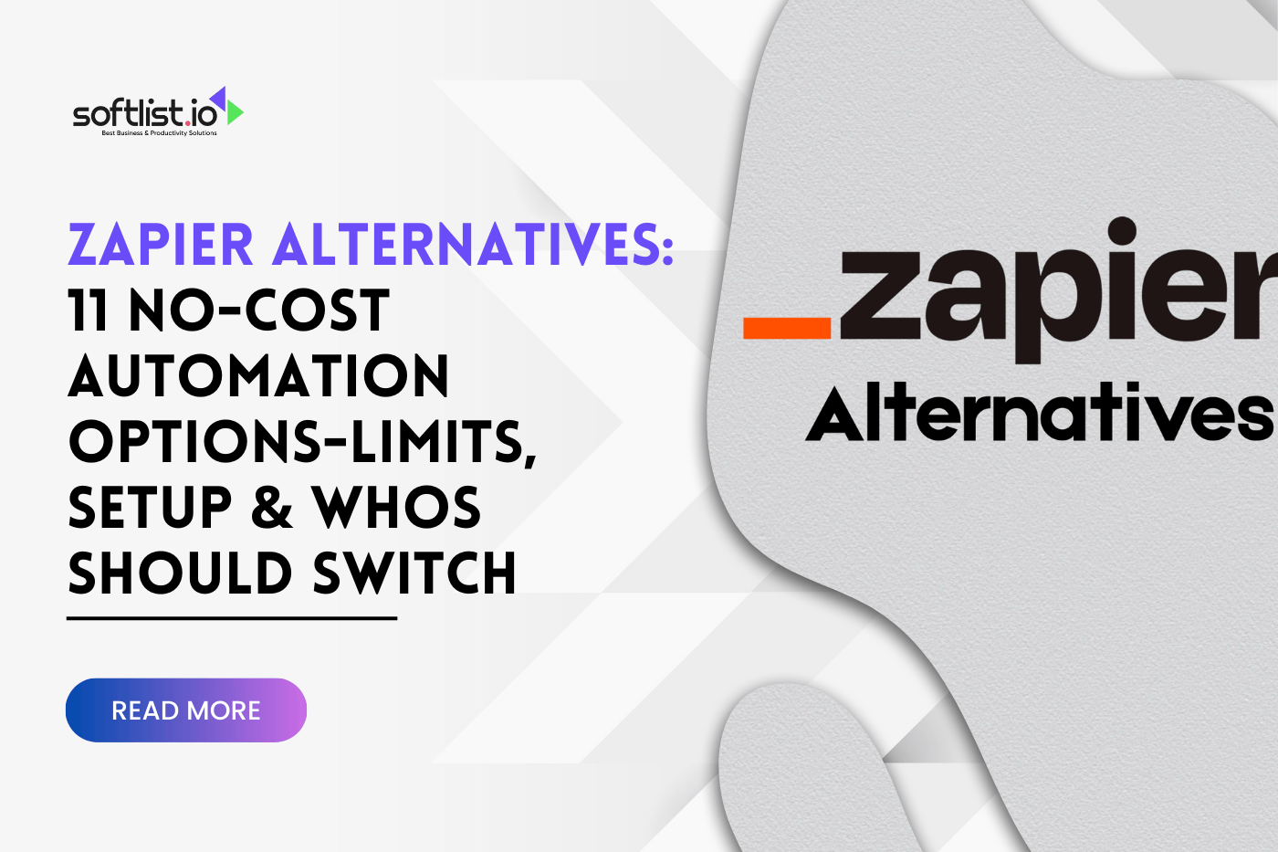Zapier Alternatives 11 No-Cost Automation Options—Limits, Setup & Who Should Switch