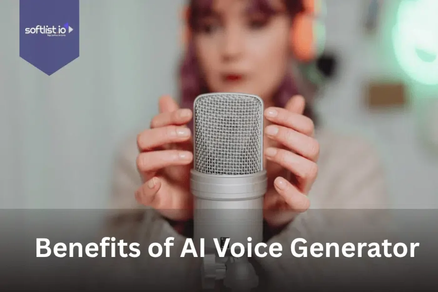 Benefits of AI Voice Generator