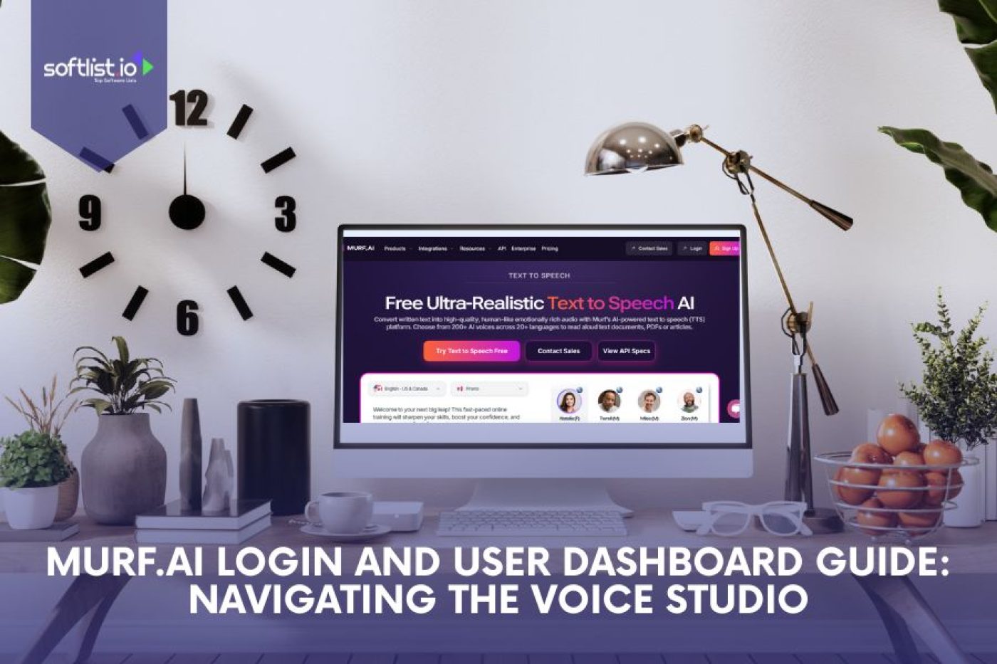 Murf.ai Login and User Dashboard Guide